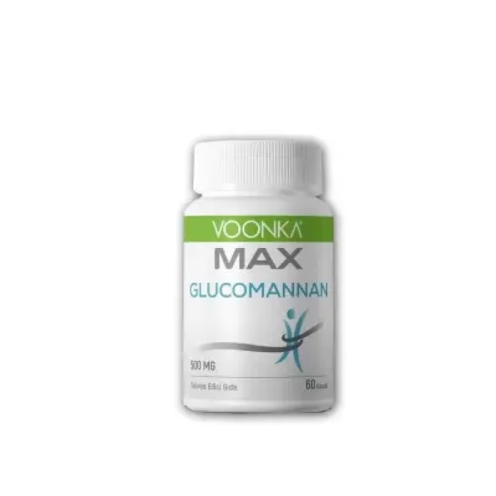 Voonka Max Glucomannan 500mg 60 Kapsül