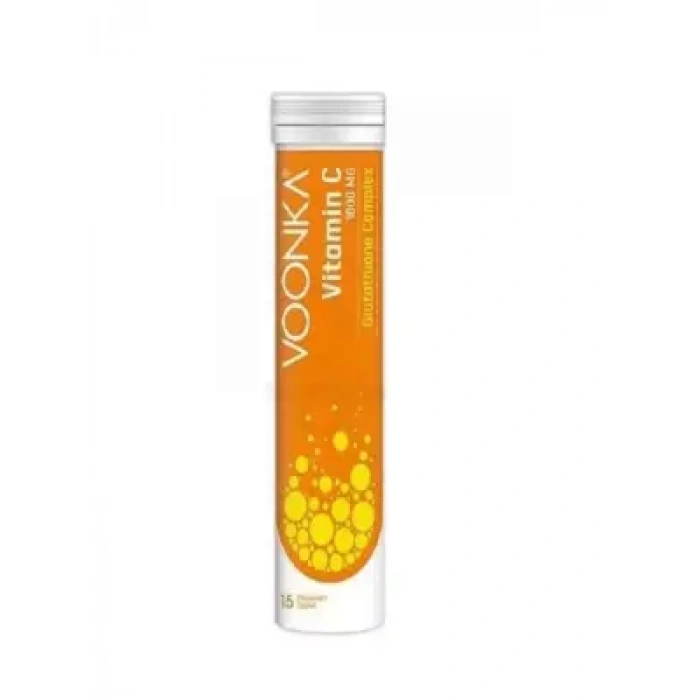Voonka Vitamin C Glytathione Complex 15 Efervesan Tablet