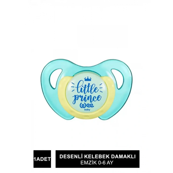 Wee Baby Desenli Kelebek Damaklı Emzik 0-6 Ay - 172 -