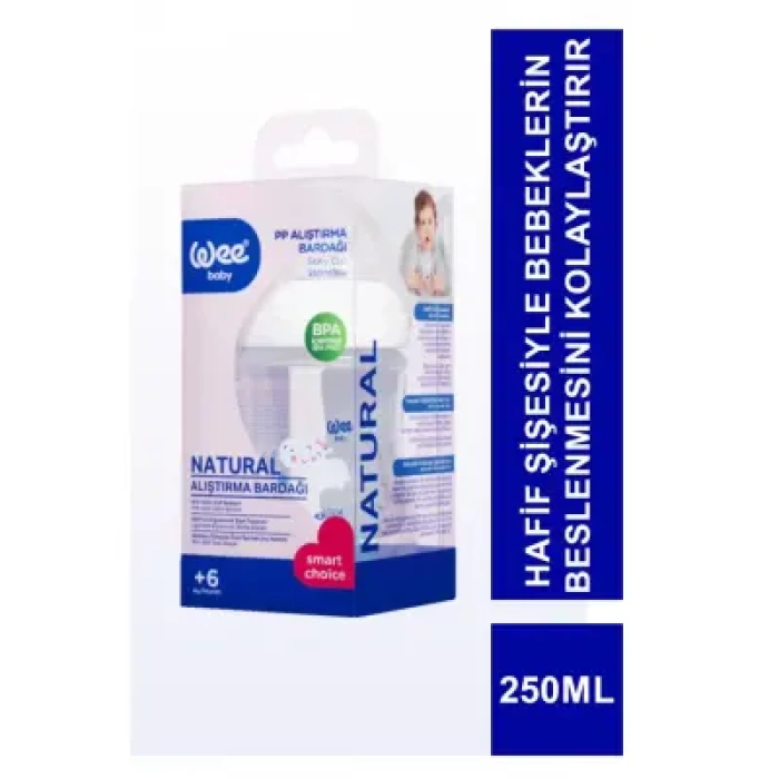 Wee Baby PP Alıştırma Bardağı 6+ Ay 250 ml - 297 -