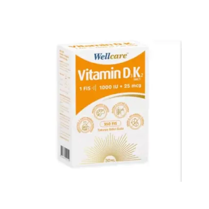 Wellcare D3K2 Sprey 30 ml