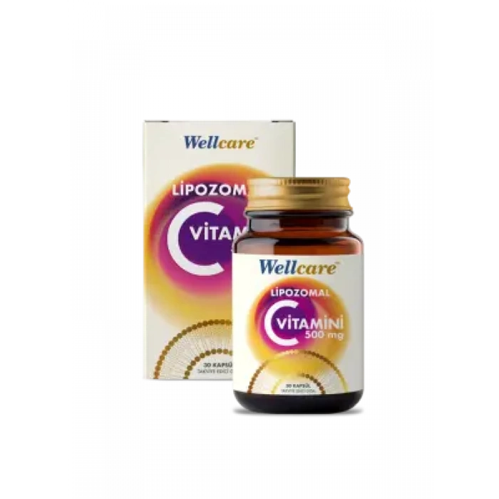 Wellcare Lipozomal Vitamin C 500mg 30 Kapsül