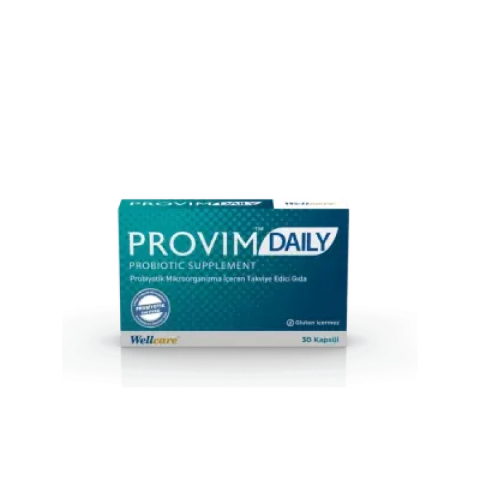 Wellcare Provim Daily Probiyotik Mikroorganizma 30 Kapsül