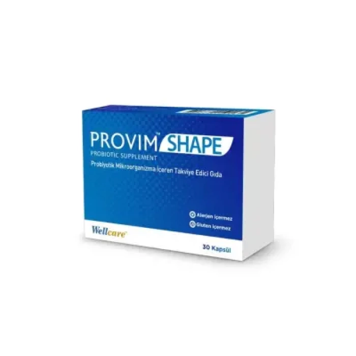 Wellcare Provim Shape Takviye Edici Gıda 30 Kapsül