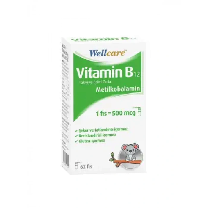 Wellcare Vitamin B12 500mcg 5 ml - 62 Puff