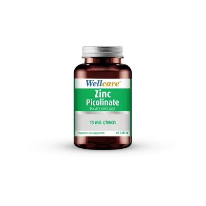 Wellcare Zinc Picolinate 15mg 60 Tablet