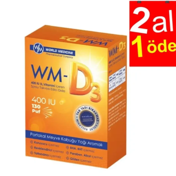 WM-D3 Vitamin D3 400IU Sprey 20 ml