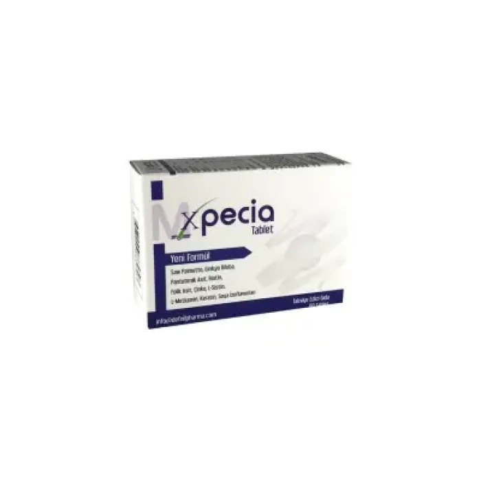 Xpecia Erkek Takviye Edici Gıda 60 Tablet