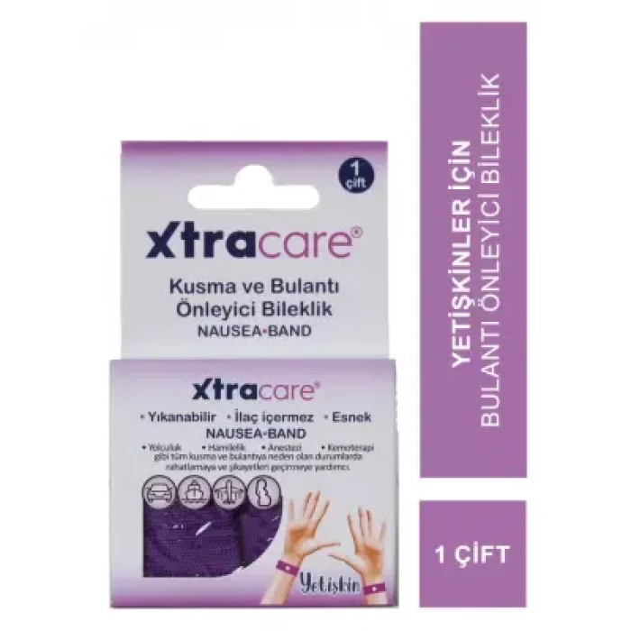 Xtracare Kusma ve Bulantı Önleyici Bileklik 1 Çift