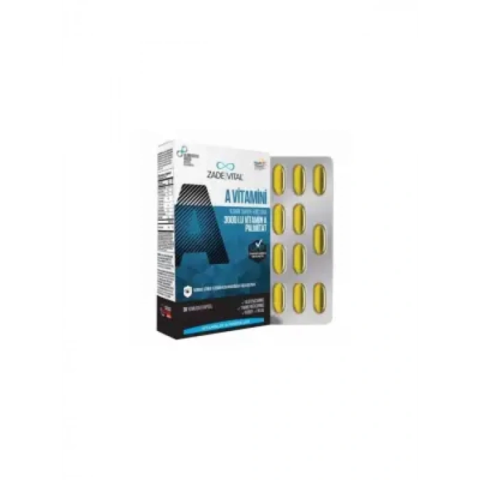 Zade Vital A Vitamini 3000 mg 30 Kapsül