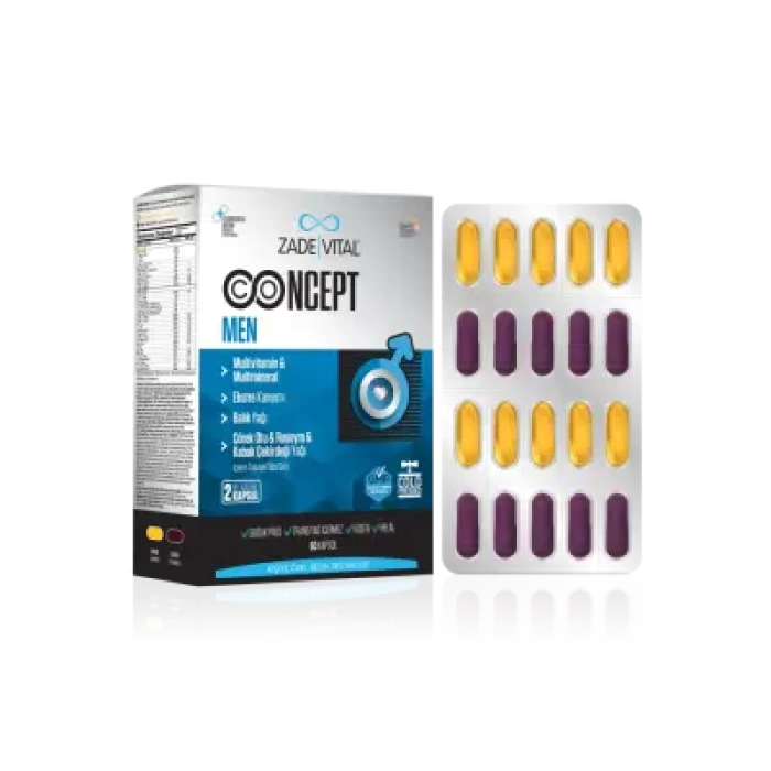Zade Vital Concept Men 60 Kapsül