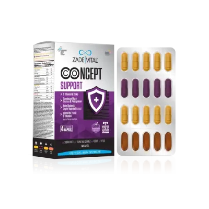 Zade Vital Concept Support 60 Kapsül