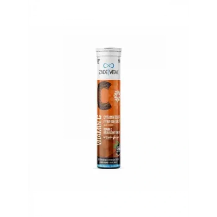 Zade Vital Vitamin C 20 Efervesan Tablet