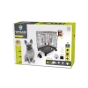 10451708 M-Pets Voyager Tekerlekli Köpek Kafesi 2 Kapılı (M) Siyah 76X48X53Cm
