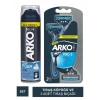 Arko Men Shaving Foam Tıraş Köpüğü 200ml - Arko Men Pro 3 Tıraş Bıçağı Set