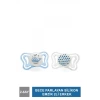 Chicco PhysioForma Light Gece Parlayan Silikon Emzik 2li 2-6 Ay Erkek