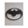 Ebruli Sanat Tasarım Batman Temalı Özel Tasarım Siyah Ahşap Duvar Saati Duvar Dekorasyonu