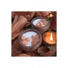 Ebruli Sanat Tasarım Hallowen Temalı Özel Tasarım Soya Wax Mum