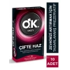 Okey Çifte Haz Prezervatif 10lu