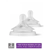 Philips Avent Natural Response Biberon Emziği 2li 0+ Ay No: 2 - SCY962/02-
