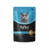 Reflex Plus Sos İçinde Et Parçacıklı Beyaz Balıklı Yetişkin Kedi Maması 85 G