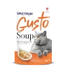 Spectrum Gusto Tavuklu,Somon ve Kabaklı Kedi Çorba 50gr
