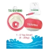 Taybamboo Classıcs Yuvarlak Üç Hava Odalı Yüzme Yardımcısı Kolluk - Pembe - Small (1-5 Yaş 6-19kg)