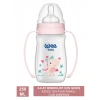 Wee Baby Klasik + Geniş Ağızlı Kulplu PP Biberon 0-6 Ay 250 ml 138