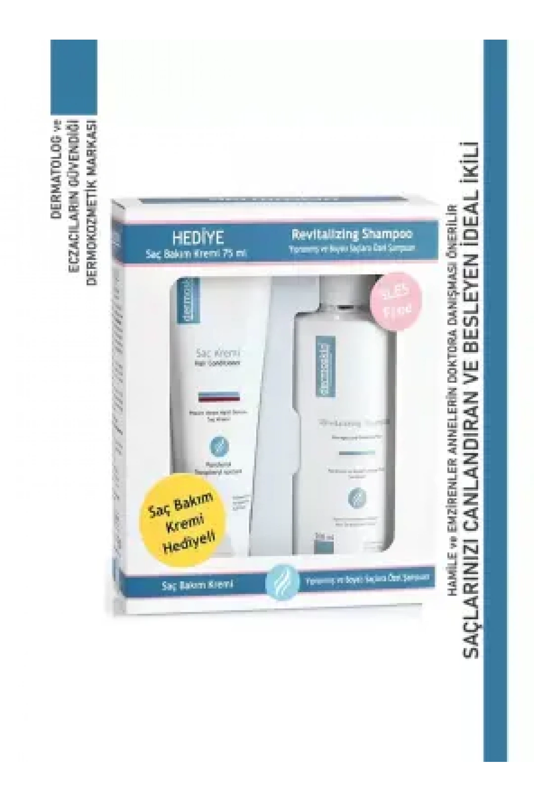 ​Dermoskin Revitalizing Şampuan 200 ml + Saç Bakım Kremi 75ml Hediye