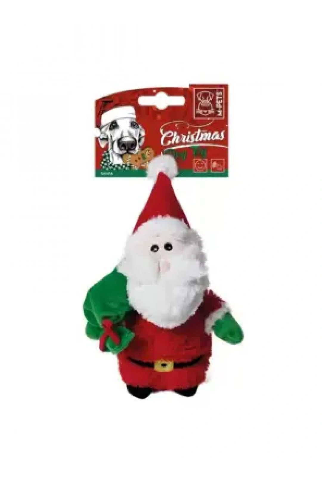10649399 M-Pets Chrıstmas Santa Köpek Oyuncağı