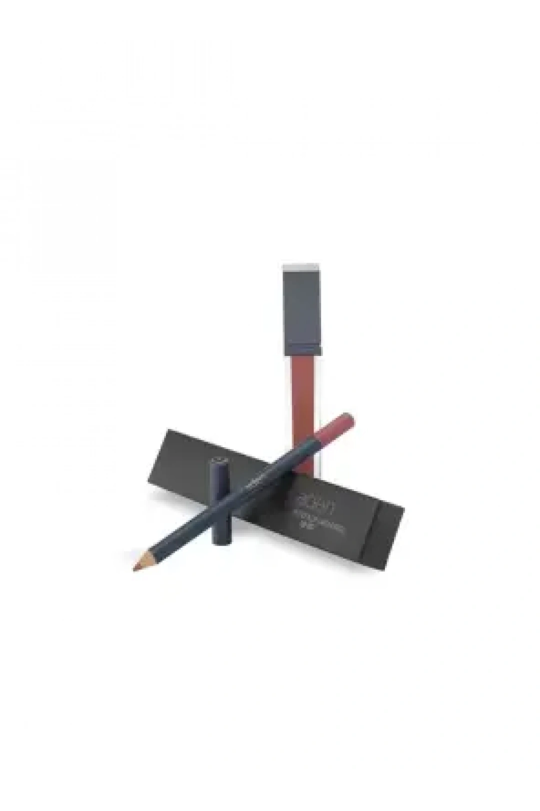 Aden Liquid Lipstick + Lipliner Pencil Set - 07 Nude Elegance -