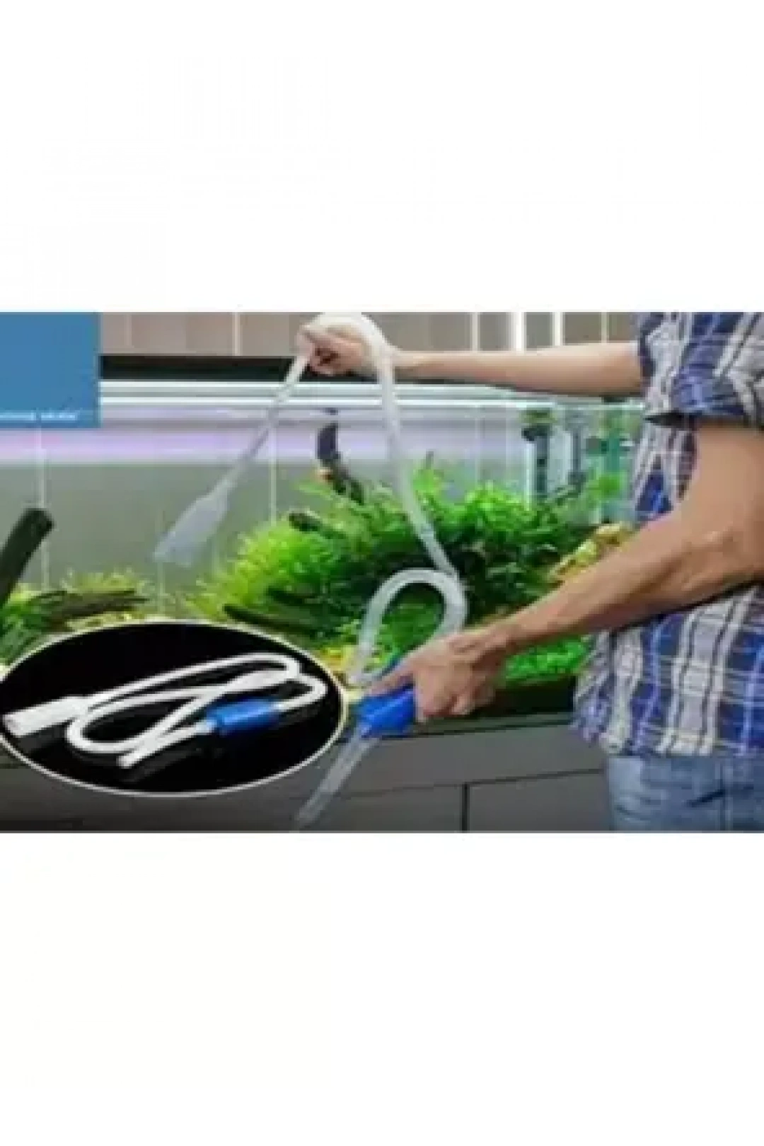 Akvaryum Dip Çekme Sifonu