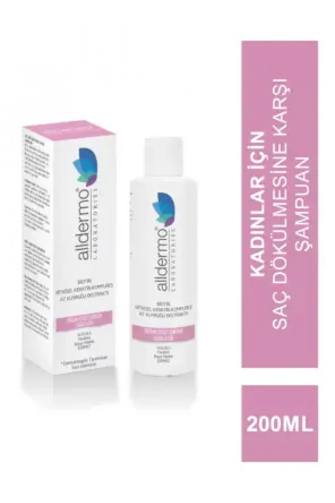 Alldermo Biotin At Kuyruğu Ekstraktlı Dökülme Karşıtı Şampuan 200 ml - Kadınlar İçin