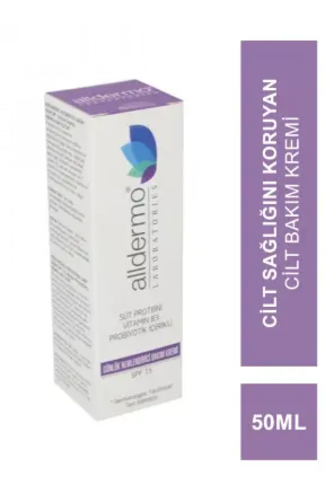 Alldermo Günlük Nemlendirici Bakım Kremi SPF15 50 ml