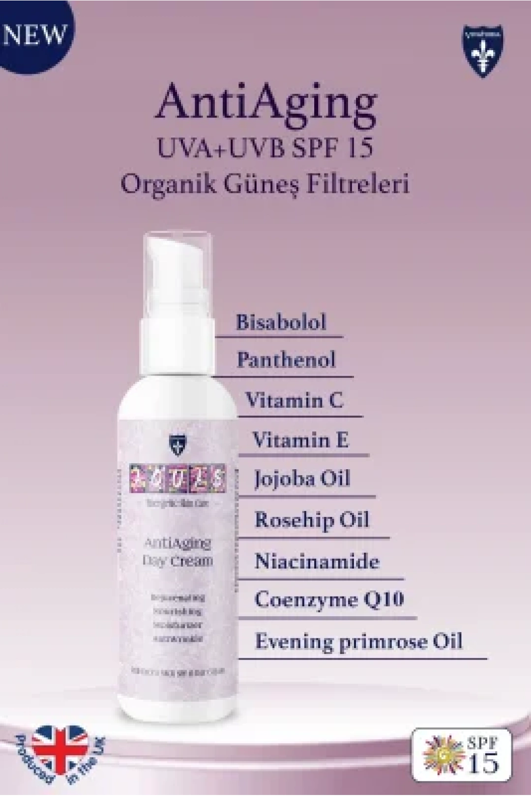 Aquas Anti Aging Spf15 Day Cream 75ml