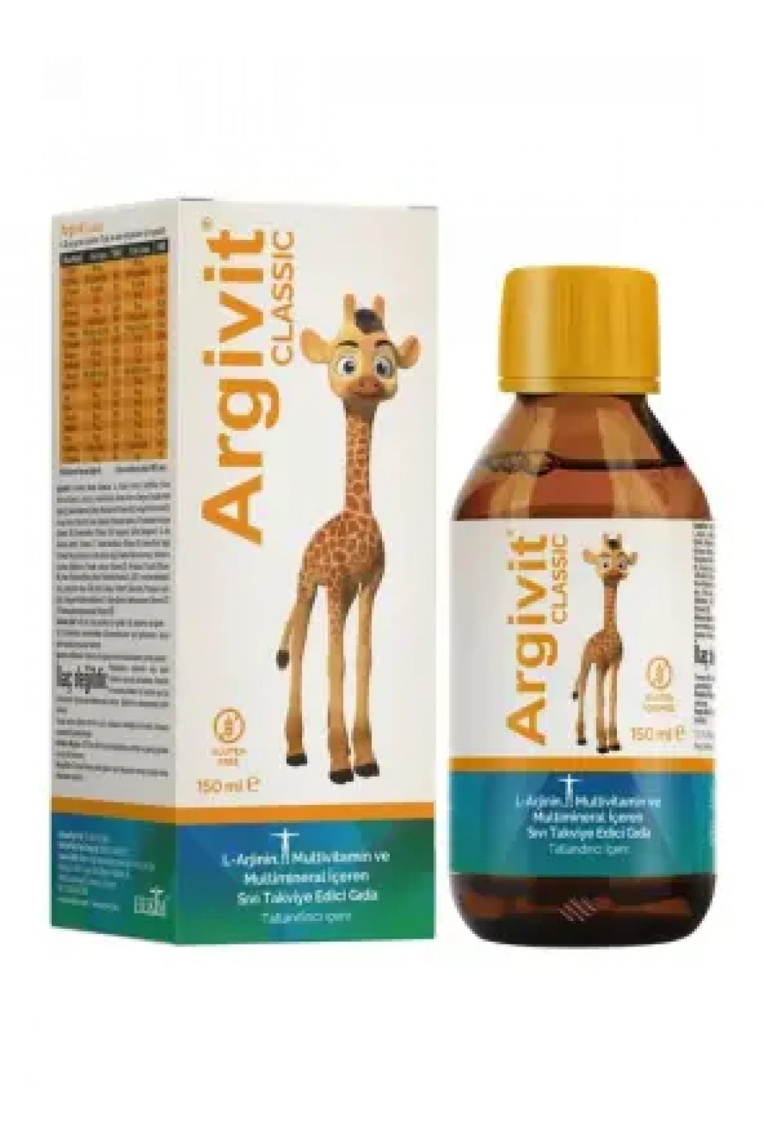 Argivit Classic Takviye Edici Gıda 150 ml