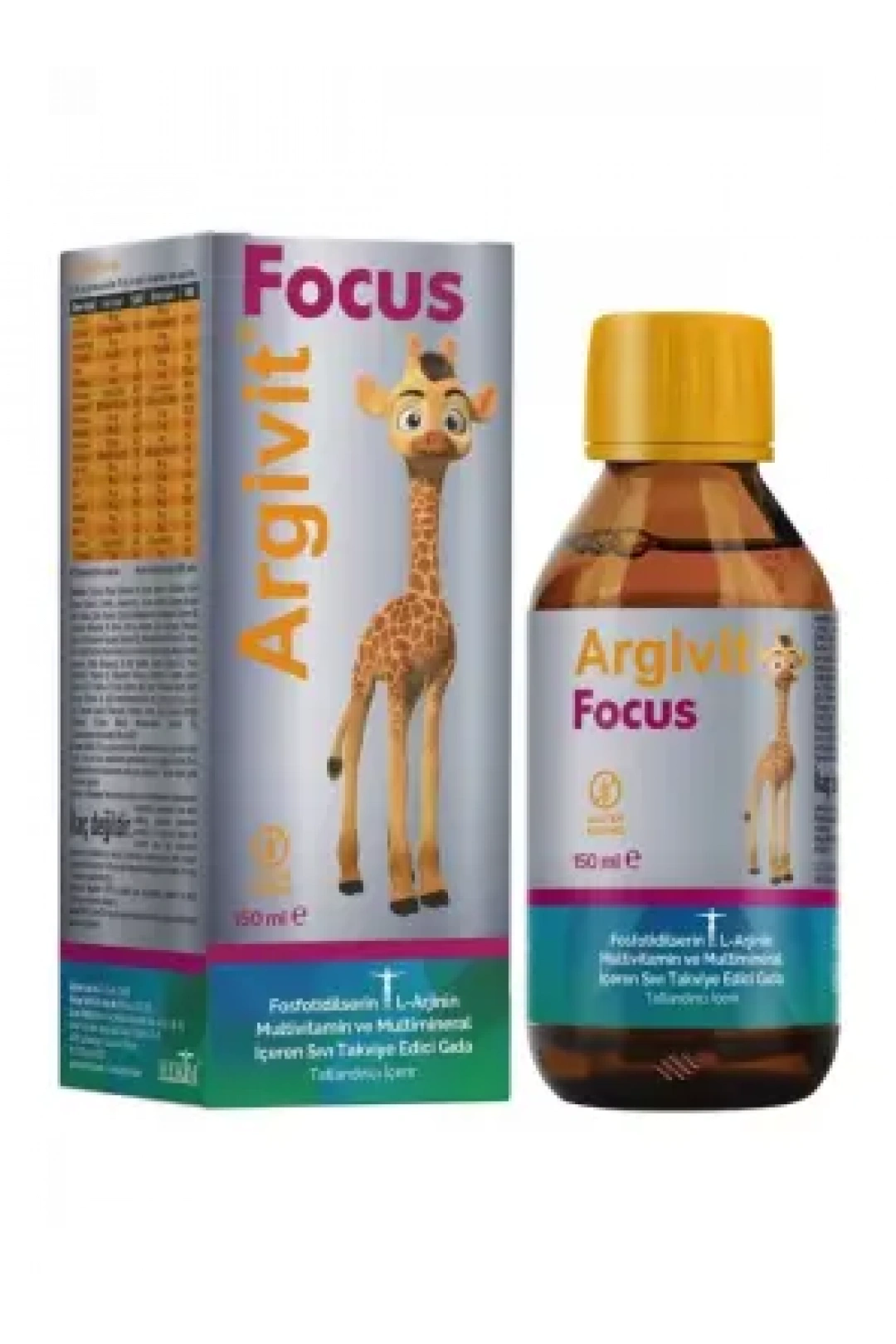 Argivit Focus Takviye Edici Gıda 150 ml
