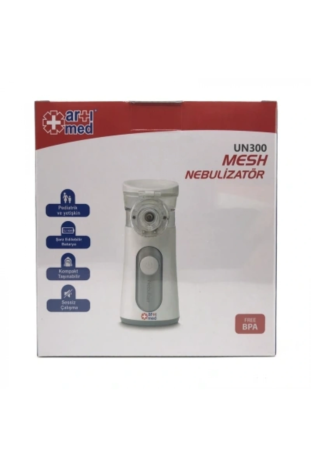 Artımed Mesh Taşınabilir Nebulizatör UN 300