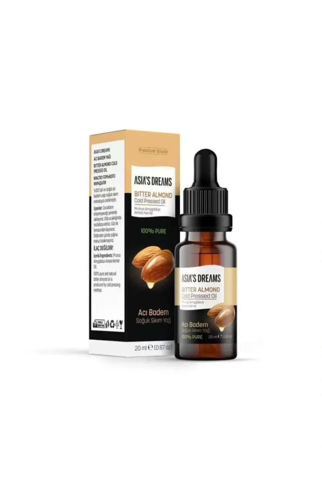 Asias Dreams Acı Badem Yağ 20ml