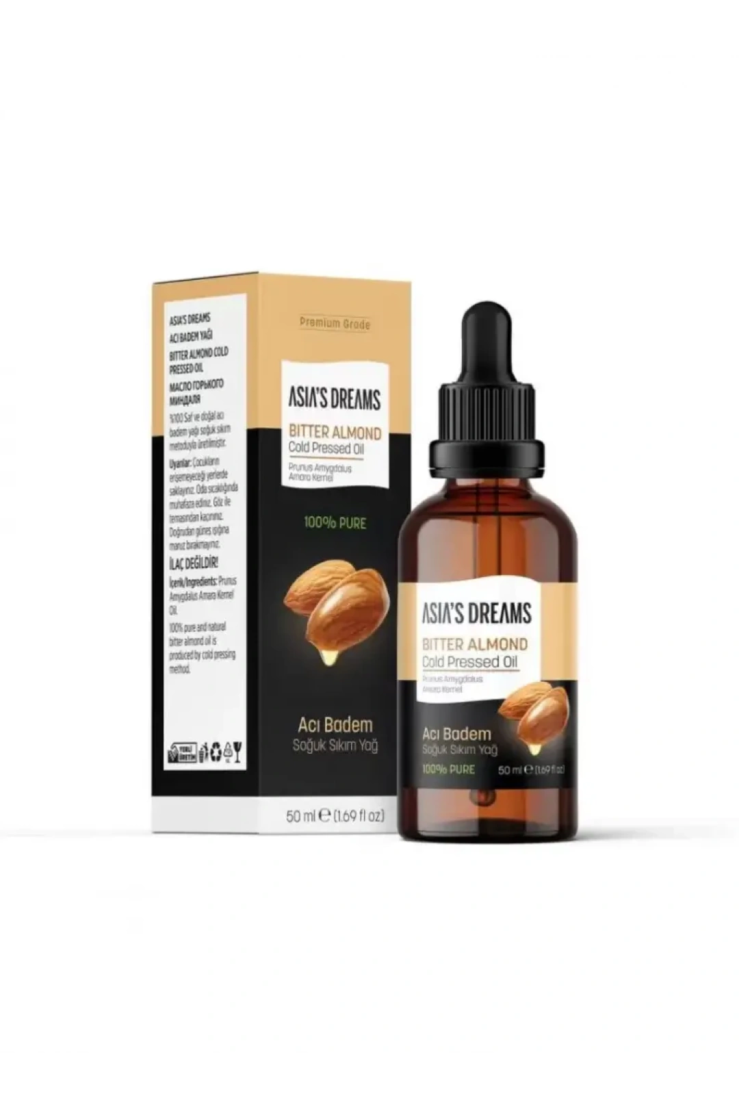 Asias Dreams Acı Badem Yağ 50ml