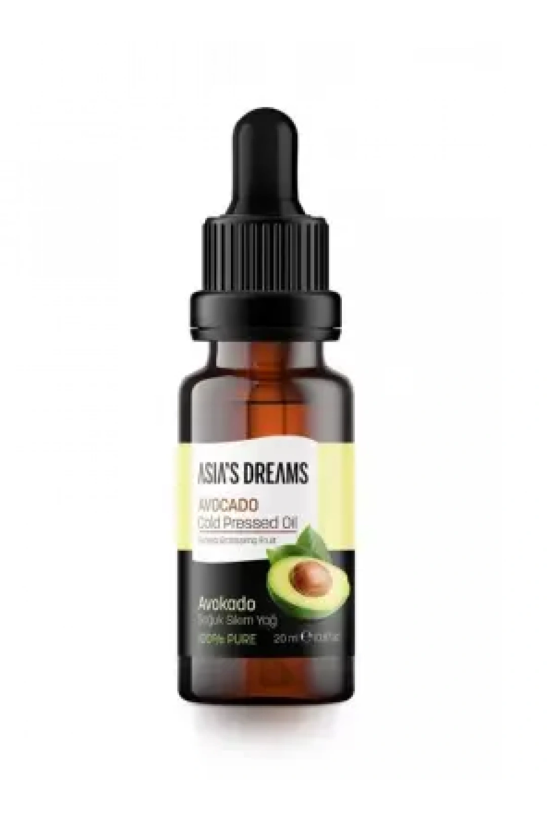Asias Dreams Avokado Soğuk Sıkım Yağ 20ml