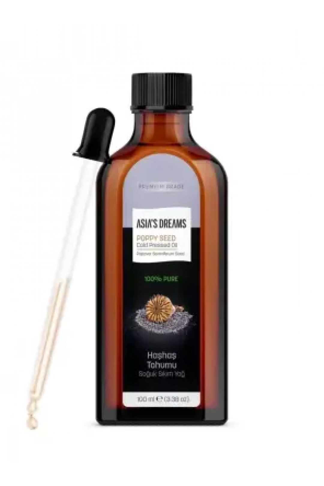 Asias Dreams Haşhaş Tohumu Soğuk Sıkım Yağ 100ml