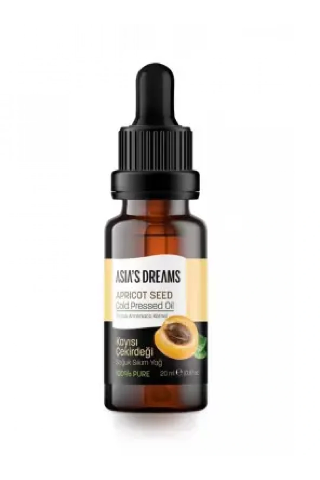 Asias Dreams Kayısı Çekirdeği Soğuk Sıkım Yağ 20ml