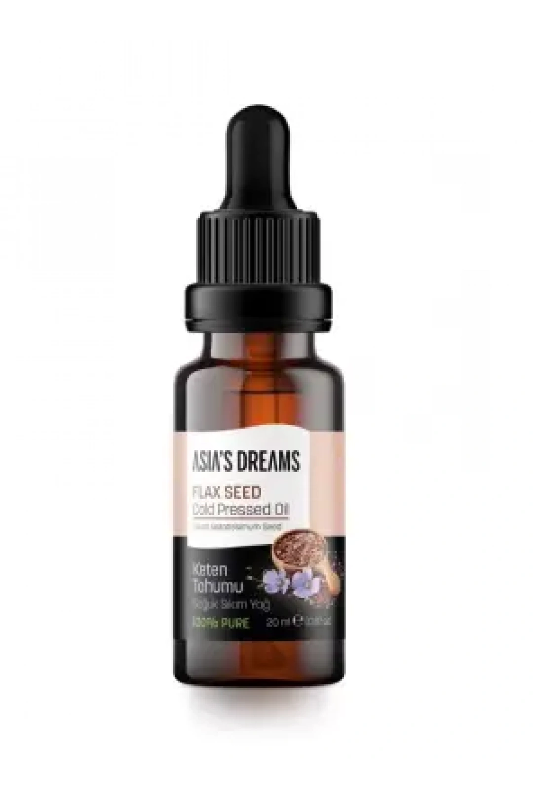 Asias Dreams Keten Tohum Soğuk Sıkım Yağ 20ml