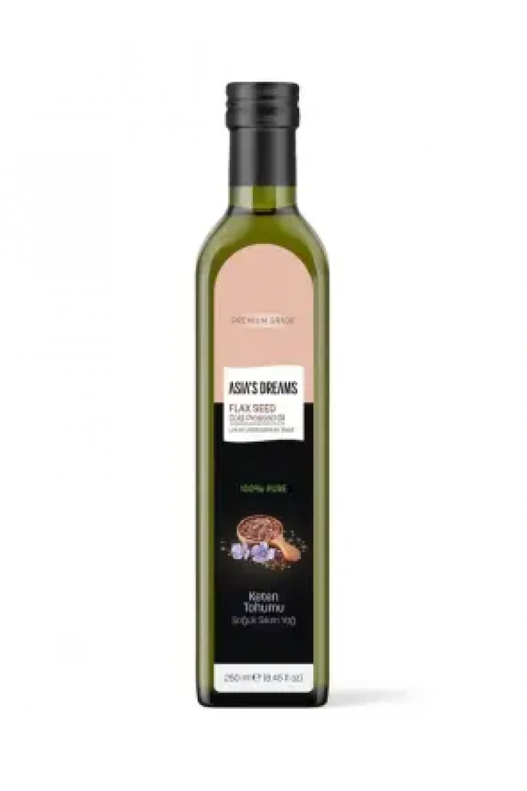 Asias Dreams Keten Tohum Soğuk Sıkım Yağ 250ml