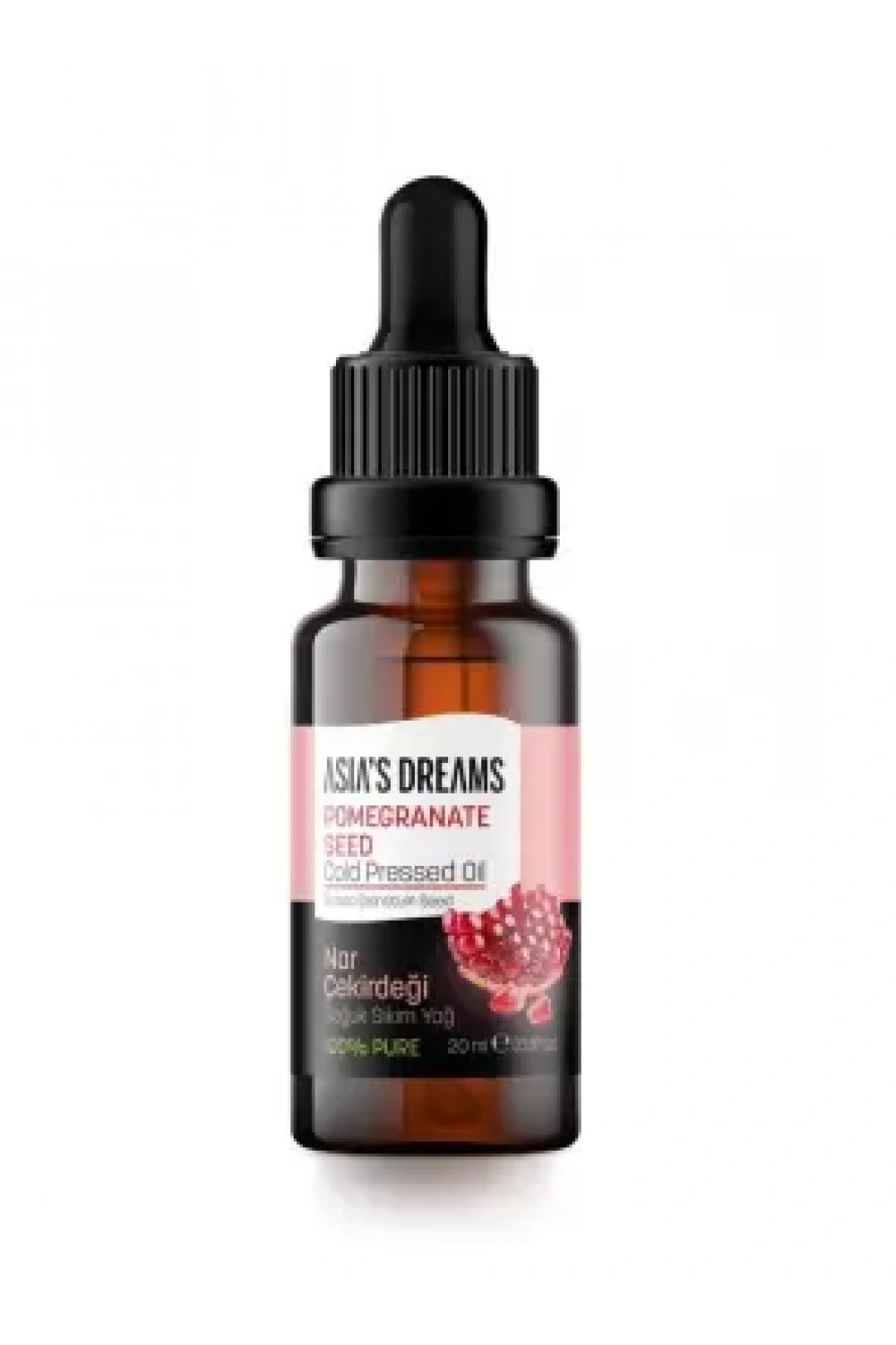 Asias Dreams Nar Çekirdeği Soğuk Sıkım Yağ 20ml