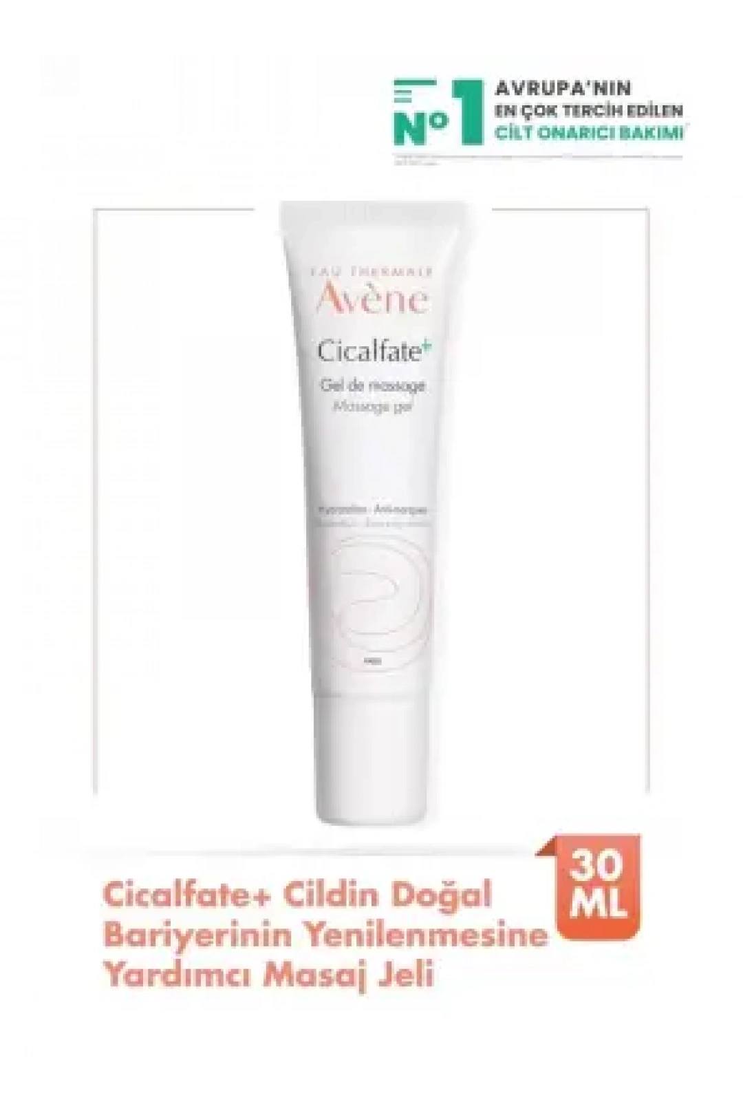 Avene Cicalfate+ Cildin Doğal Bariyerinin Yenilenmesine Yardımcı Masaj Jeli 30 ml