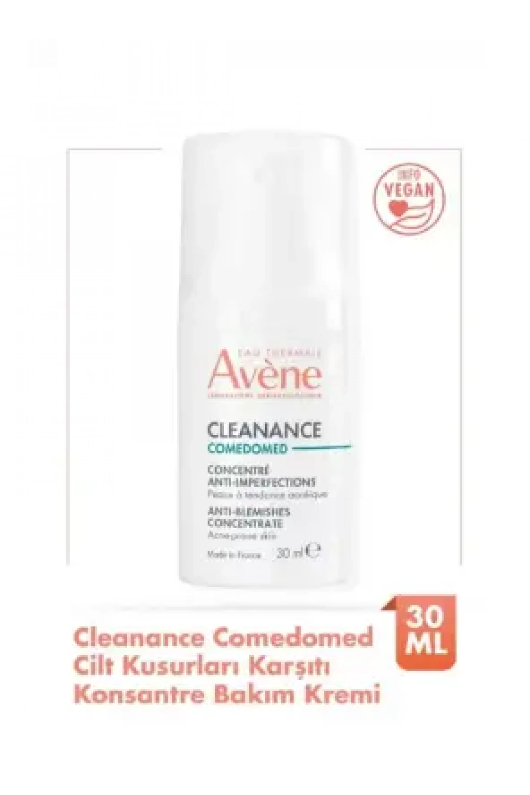 Avene Cleanance Comedomed  Cilt Kusurları Karşıtı Konsantre Bakım Kremi 30 ml