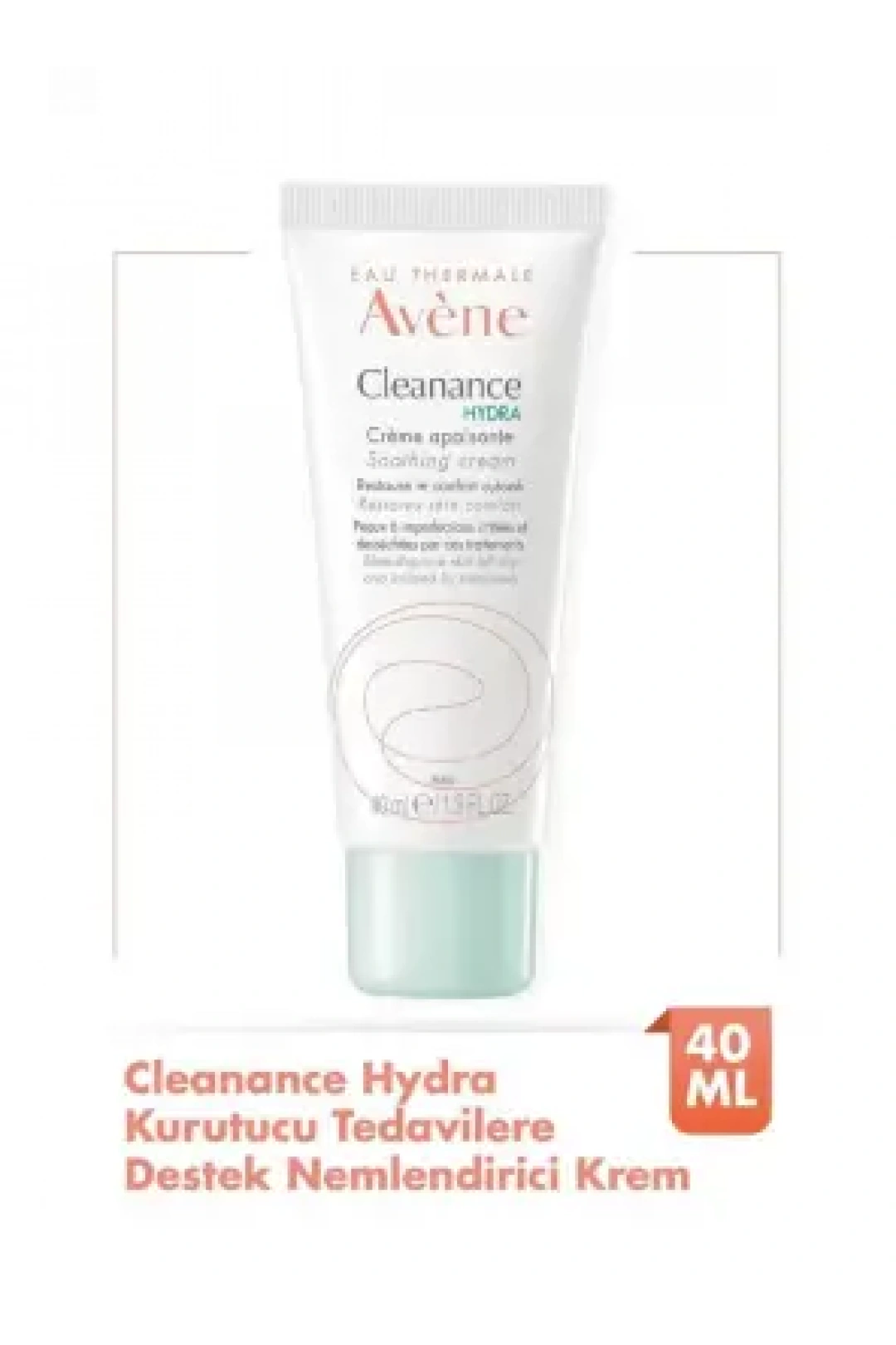 Avene Cleanance Hydra Yıpranmış ve Kurumuş Ciltler için Nemlendirici Krem 40 ml