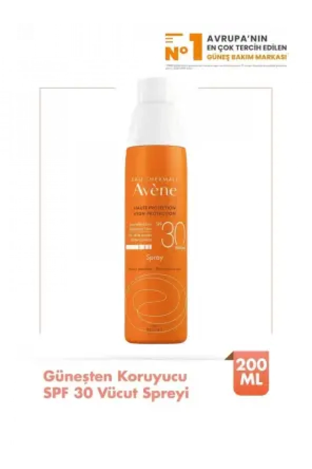 Avene Güneşten Koruyucu SPF 30 Vücut Spreyi 200 ml